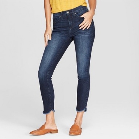 Universal Thread Denim - High Rise Crop Jeans by Universal Thread